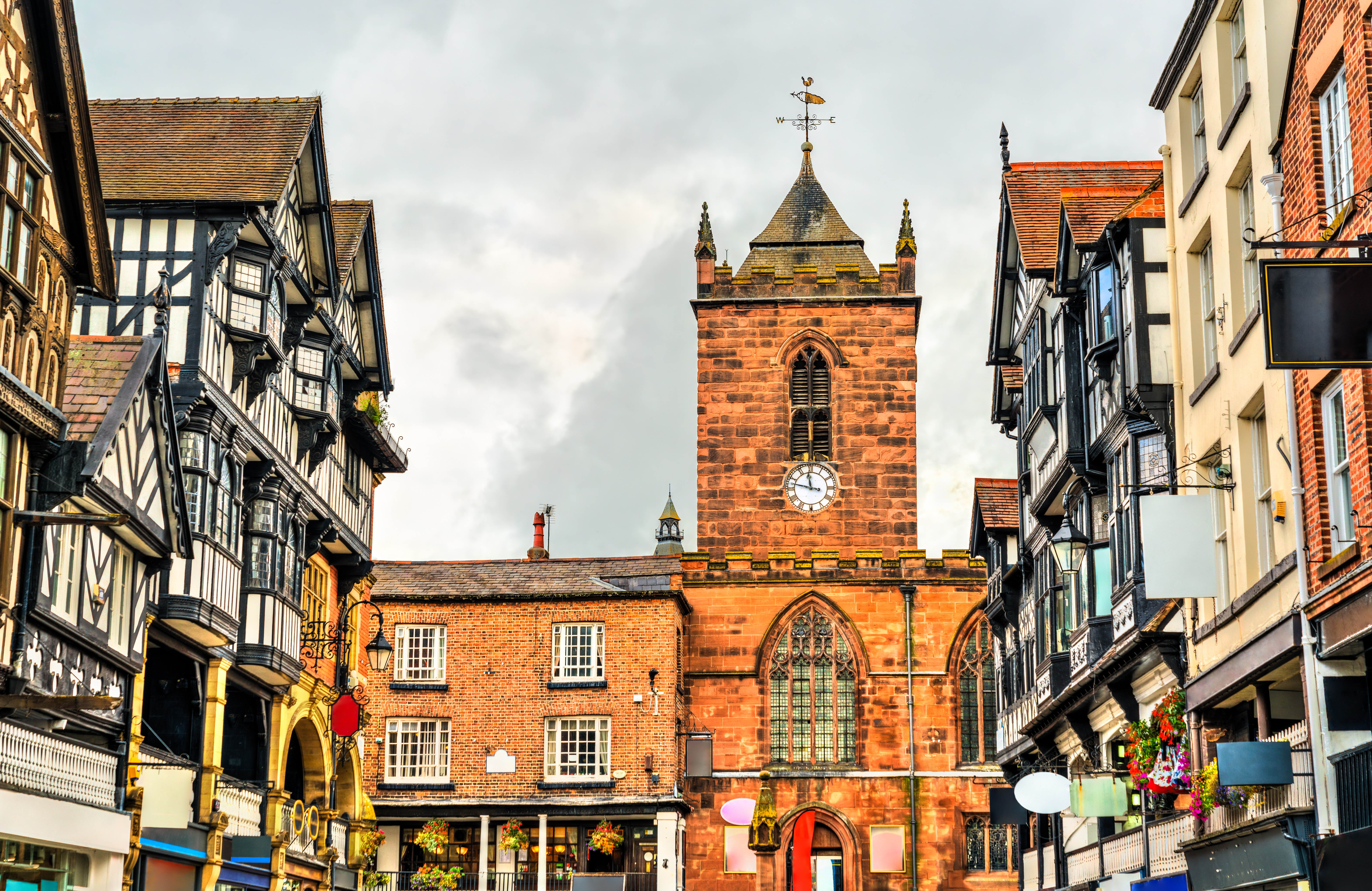 St Peter's Parish Church in Chester - Cheshire, England