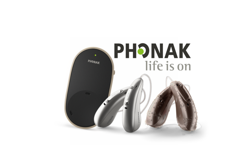 Photo of three Phoank Hearing Devices